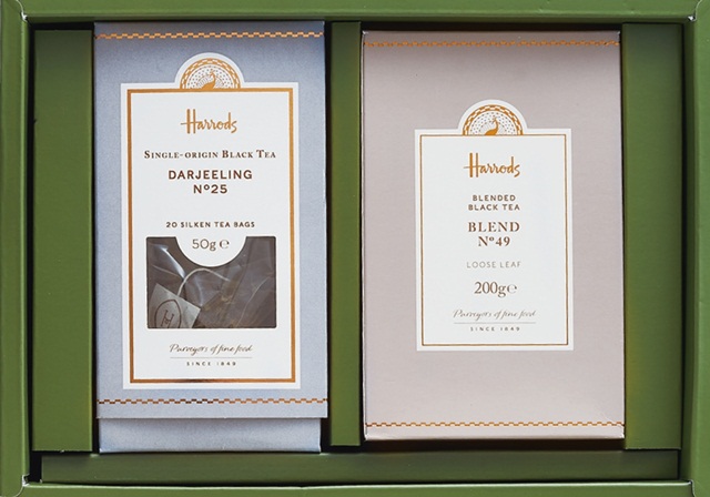 英國倫敦Harrods時尚茶禮盒