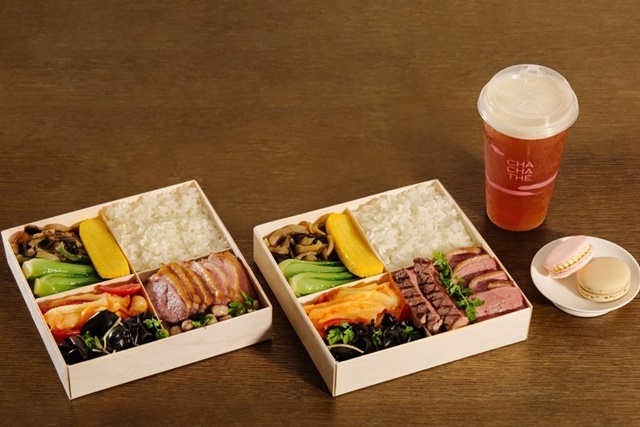 采采食茶推出多款獨享餐盒與四人分享