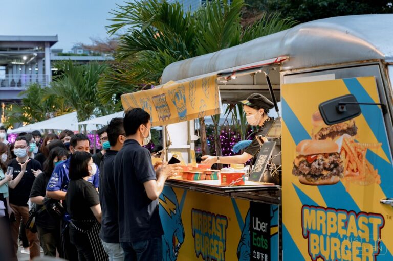 美式狂熱！MrBeast Burger亞洲首部實體餐車快閃信義商圈