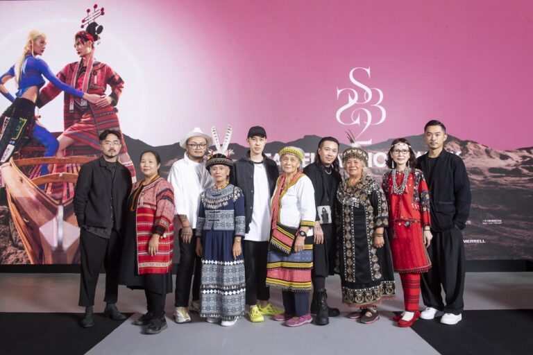 「2022臺北時裝週SS23」年度開幕秀《遇見：原住民族人間國寶跨界時尚》