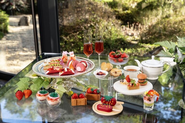 夢幻草莓季開跑！台北萬豪酒店「莓好繽菓」繽紛草莓花園下午茶