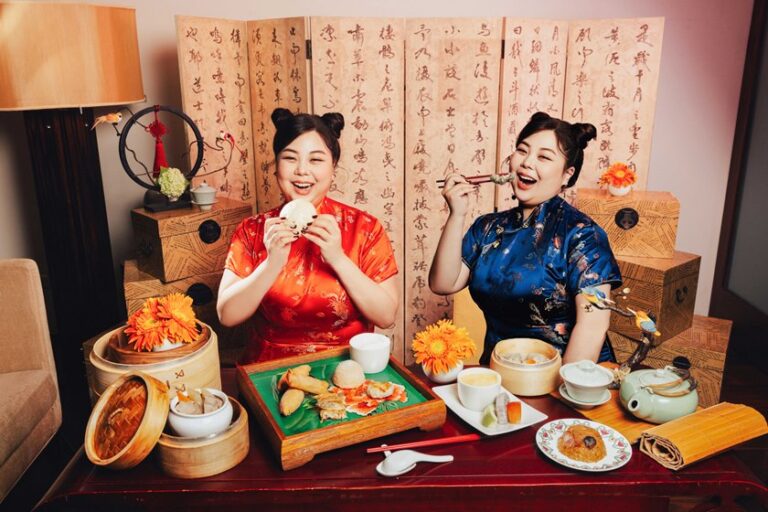 穿旗袍吃港式下午茶！台北君悅酒店漂亮中餐廳推出週末限定「花樣年華・港式午茶」活動