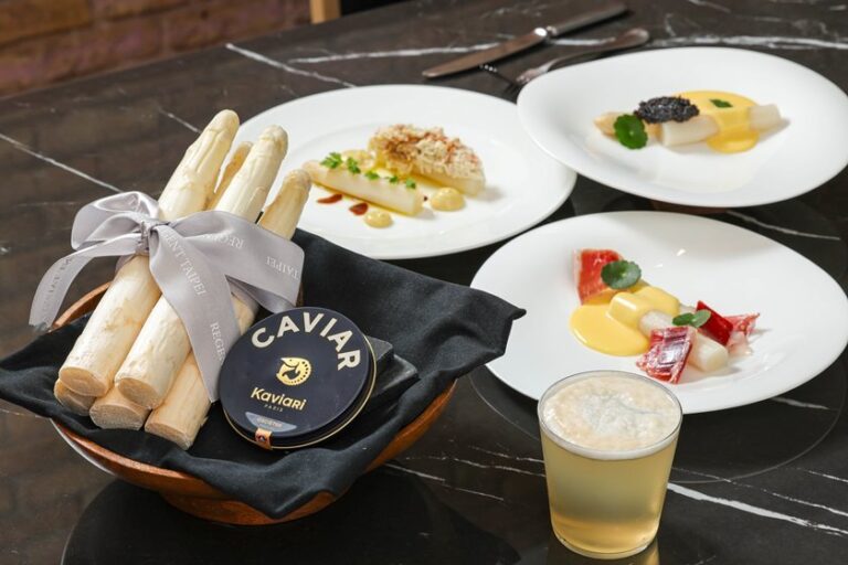 無與倫比的細緻鮮甜！台北晶華酒店Robin’s鐵板燒推限定法國白蘆筍宴