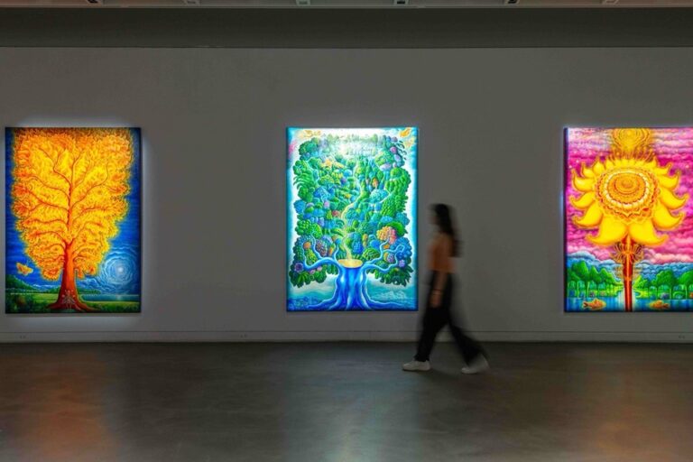 樸拙筆觸織就幻境花園！高美館創作論壇《繁花夢露—張立曄的靈光樂園》