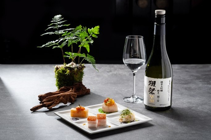 6/27～6/28呈獻七道式極致粵饌清酒套餐！台北文華東方酒店「雅閣」 × 日本「獺祭 DASSAI」