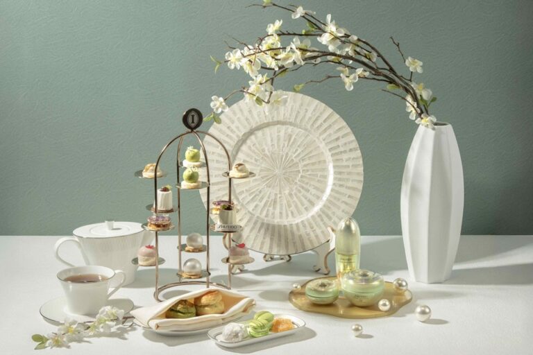 高雄洲際酒店攜手資生堂國際櫃SHISEIDO ！推出「極上御藏．冬日悠然下午茶」